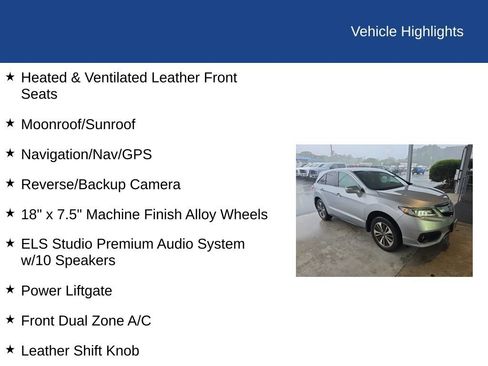 Used 2018 Acura RDX FWD w/ Advance Package image 11