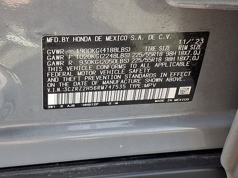 Used 2024 Honda HR-V Sport image 30
