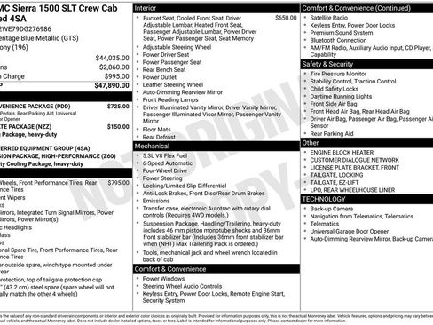 Used 2013 GMC Sierra 1500 SLT w/ SLT Convenience Package image 13