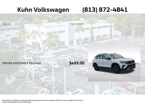 Certified 2023 Volkswagen Taos S w/ Driver Assistance Package FWD image 6