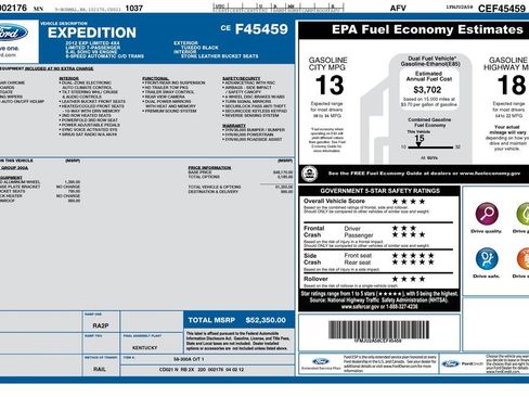 Used 2012 Ford Expedition Limited AWD/4WD image 37