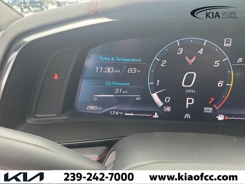 Used 2022 Chevrolet Corvette Stingray Preferred Cpe w/ Z51 Performance Package RWD image 24