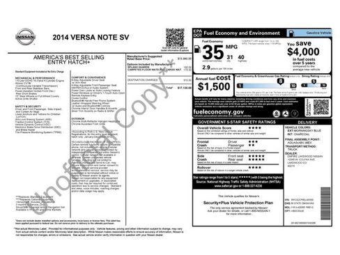Used 2014 Nissan Versa Note SV image 4