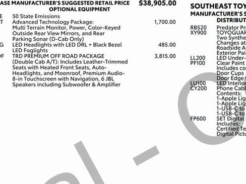 Used 2023 Toyota Tacoma TRD Off-Road image 2