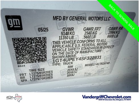 Used 2025 GMC Sierra 2500 AT4 AWD/4WD image 27