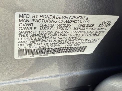 Certified 2026 Acura MDX SH-AWD w/ Technology Package image 21