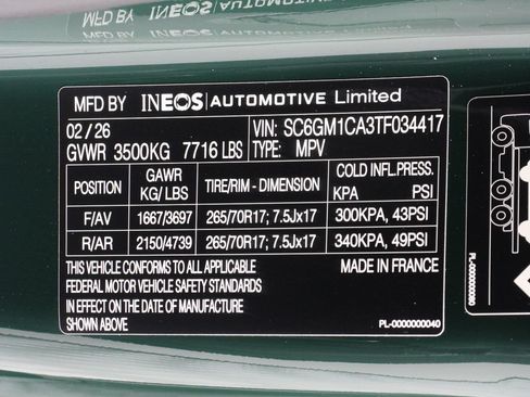 New 2026 INEOS Grenadier AWD/4WD image 21