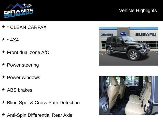 Used 2018 Jeep Wrangler Unlimited Sahara AWD/4WD image 2