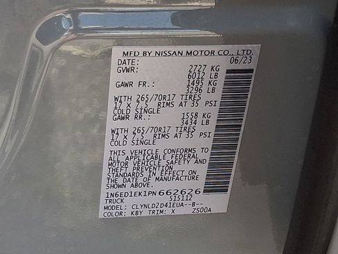Certified 2023 Nissan Frontier PRO-4X w/ Tow Package AWD/4WD image 27