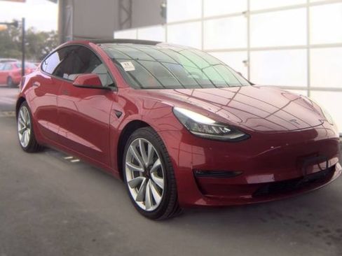 Used 2019 Tesla Model 3 Long Range AWD/4WD image 2