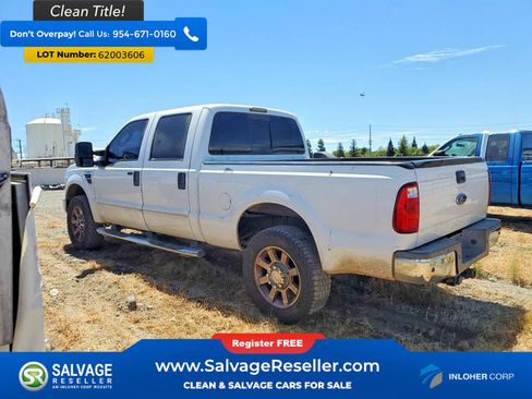 Used 2008 Ford F250 4x4 Crew Cab Super Duty image 3