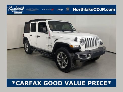 Used 2019 Jeep Wrangler Unlimited Sahara AWD/4WD image 1