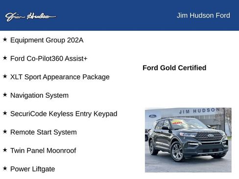 Used 2022 Ford Explorer XLT w/ Equipment Group 202A image 12