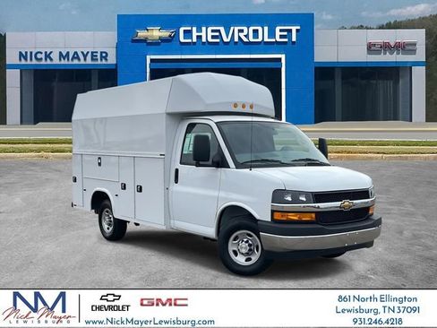 New 2025 Chevrolet Express 3500 w/ Power Convenience Package RWD image 1