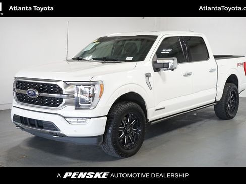 Used 2021 Ford F150 Platinum w/ Equipment Group 701A High image 1