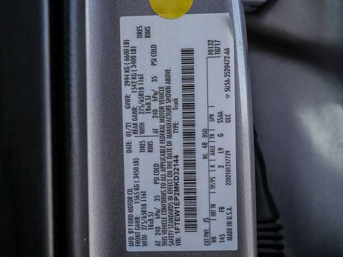 Used 2021 Ford F150 XLT w/ Equipment Group 302A High AWD/4WD image 38