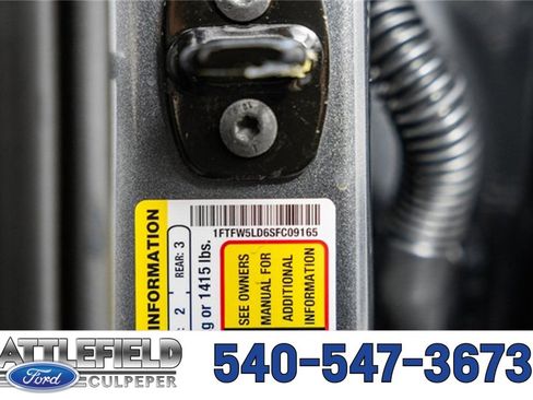 New 2025 Ford F150 Lariat w/ Equipment Group 501A Mid image 45