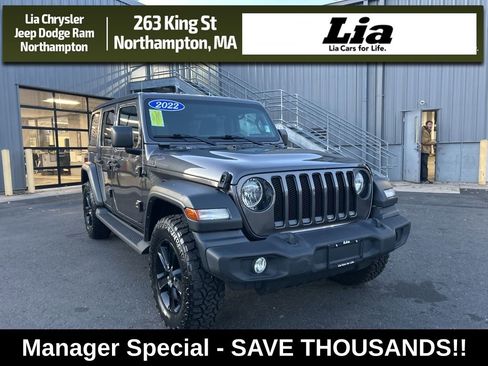Used 2022 Jeep Wrangler Unlimited Sport image 1