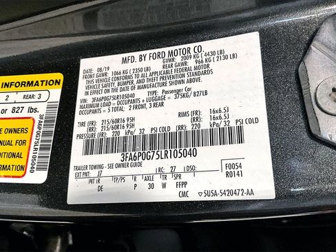 Used 2020 Ford Fusion S image 32