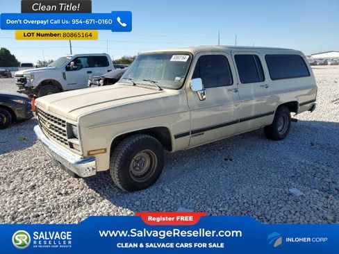 Used 1990 Chevrolet Suburban 2WD image 1