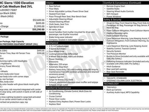 Used 2024 GMC Sierra 1500 Elevation AWD/4WD image 5