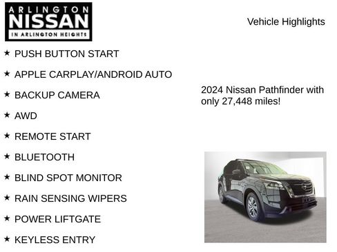 Used 2024 Nissan Pathfinder SV AWD/4WD image 8