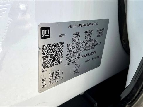 Used 2022 Chevrolet Tahoe LT AWD/4WD image 34