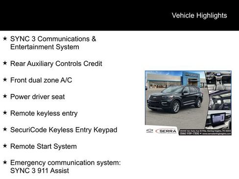 Used 2023 Ford Explorer XLT w/ Equipment Group 202A AWD/4WD image 5