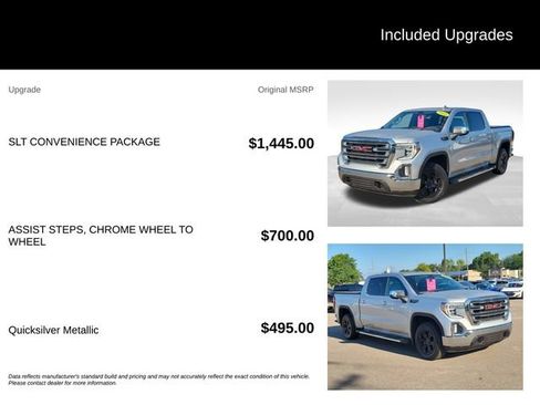 Used 2021 GMC Sierra 1500 SLT w/ SLT Convenience Package AWD/4WD image 8
