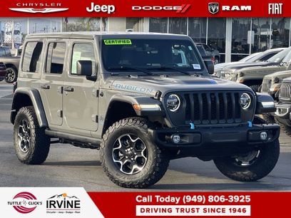 Certified 2021 Jeep Wrangler Unlimited Rubicon 4xe w/ Steel Bumper Group