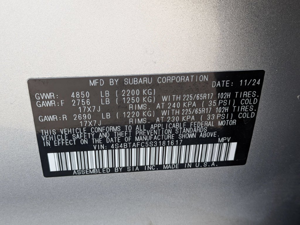 Used 2025 Subaru Outback Premium AWD/4WD image 35