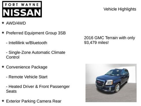 Used 2016 GMC Terrain SLE w/ Convenience Package AWD/4WD image 7