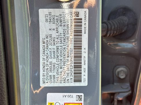 Used 2023 Honda Civic Sport image 27