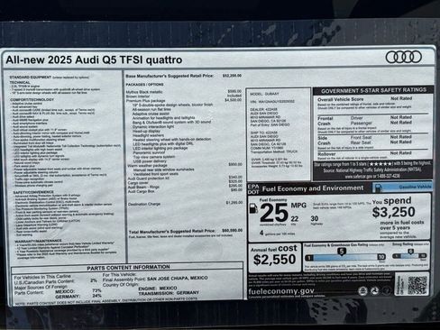 Certified 2025 Audi Q5 Premium Plus w/ Premium Plus AWD/4WD image 21