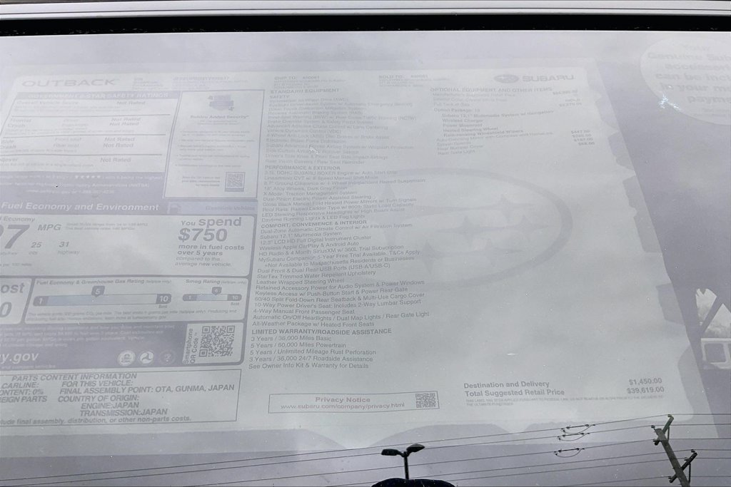 New 2026 Subaru Outback Premium AWD/4WD image 17