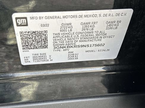 Certified 2022 Chevrolet Blazer RS AWD/4WD image 17