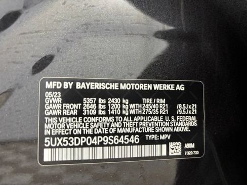 Used 2023 BMW X3 xDrive30i w/ M Sport Package AWD/4WD image 26