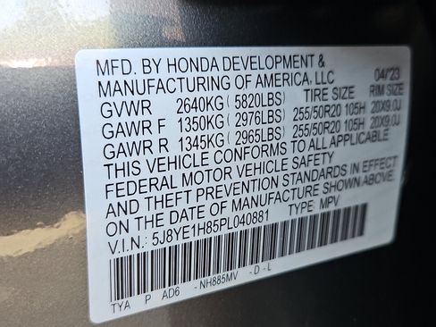 Certified 2023 Acura MDX SH-AWD w/ Advance Package image 29