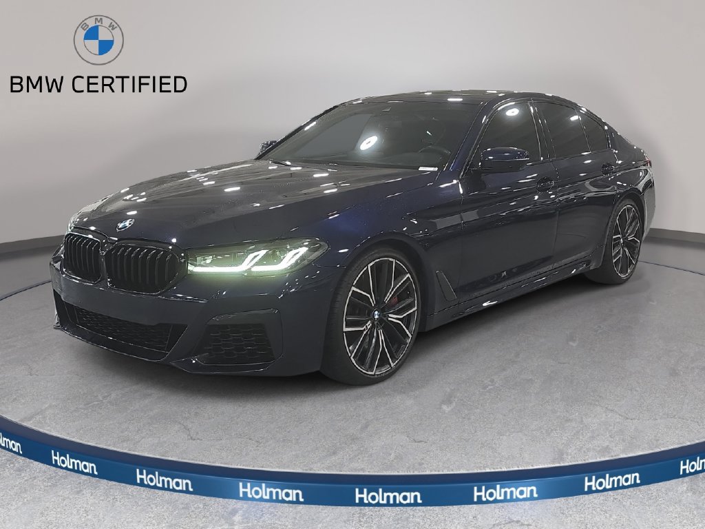 Certified 2023 BMW M550i xDrive w/ Dynamic Handling Package AWD/4WD image 1