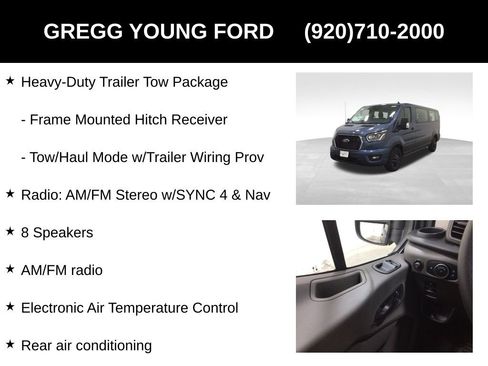 New 2025 Ford Transit 350 XLT image 7