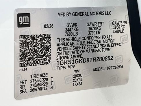 New 2026 GMC Yukon XL Elevation w/ Elevation Premium Package image 20