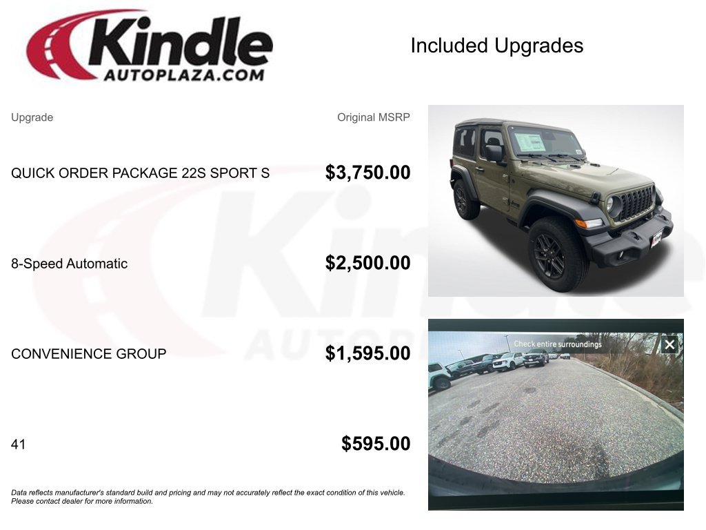 New 2026 Jeep Wrangler Sport AWD/4WD image 3