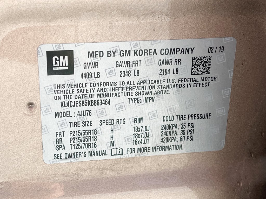 Used 2019 Buick Encore Preferred w/ Safety Package AWD/4WD image 29