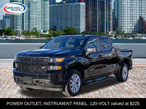 Used 2021 Chevrolet Silverado 1500 Custom AWD/4WD image 1