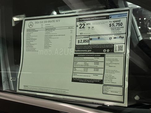 Used 2026 Mercedes-Benz GLE 350 4MATIC image 29