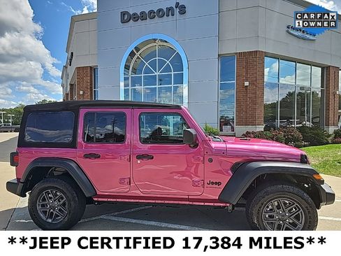 Certified 2024 Jeep Wrangler Sport S image 1
