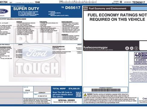 New 2026 Ford F550 4x4 Crew Cab Super Duty image 4
