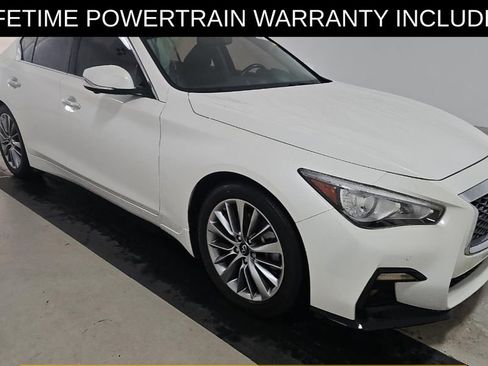 Certified 2023 INFINITI Q50 Luxe w/ Cargo Package RWD image 1