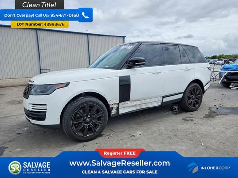 Used 2020 Land Rover Range Rover HSE AWD/4WD image 1