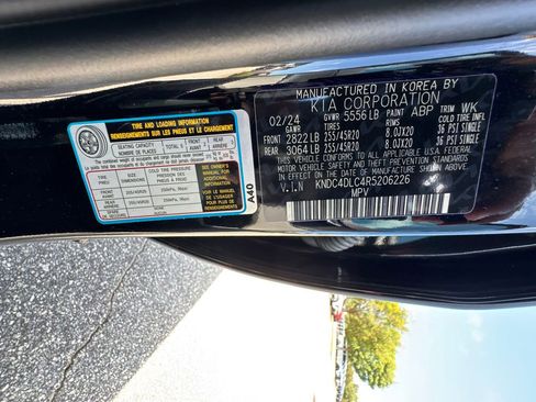 New 2024 Kia EV6 GT-Line w/ GT-Line White Seat Package AWD/4WD image 33